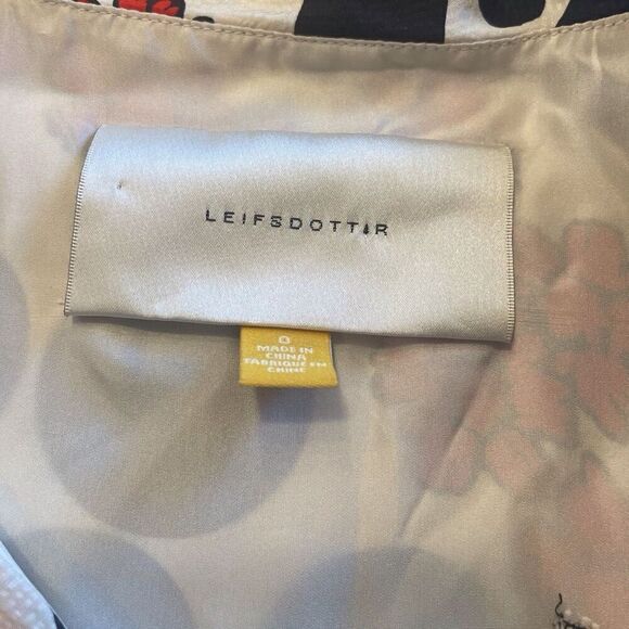 Leifsdottir by Anthropologie “Abbey Rose” Silk Dress - Picture 4 of 5